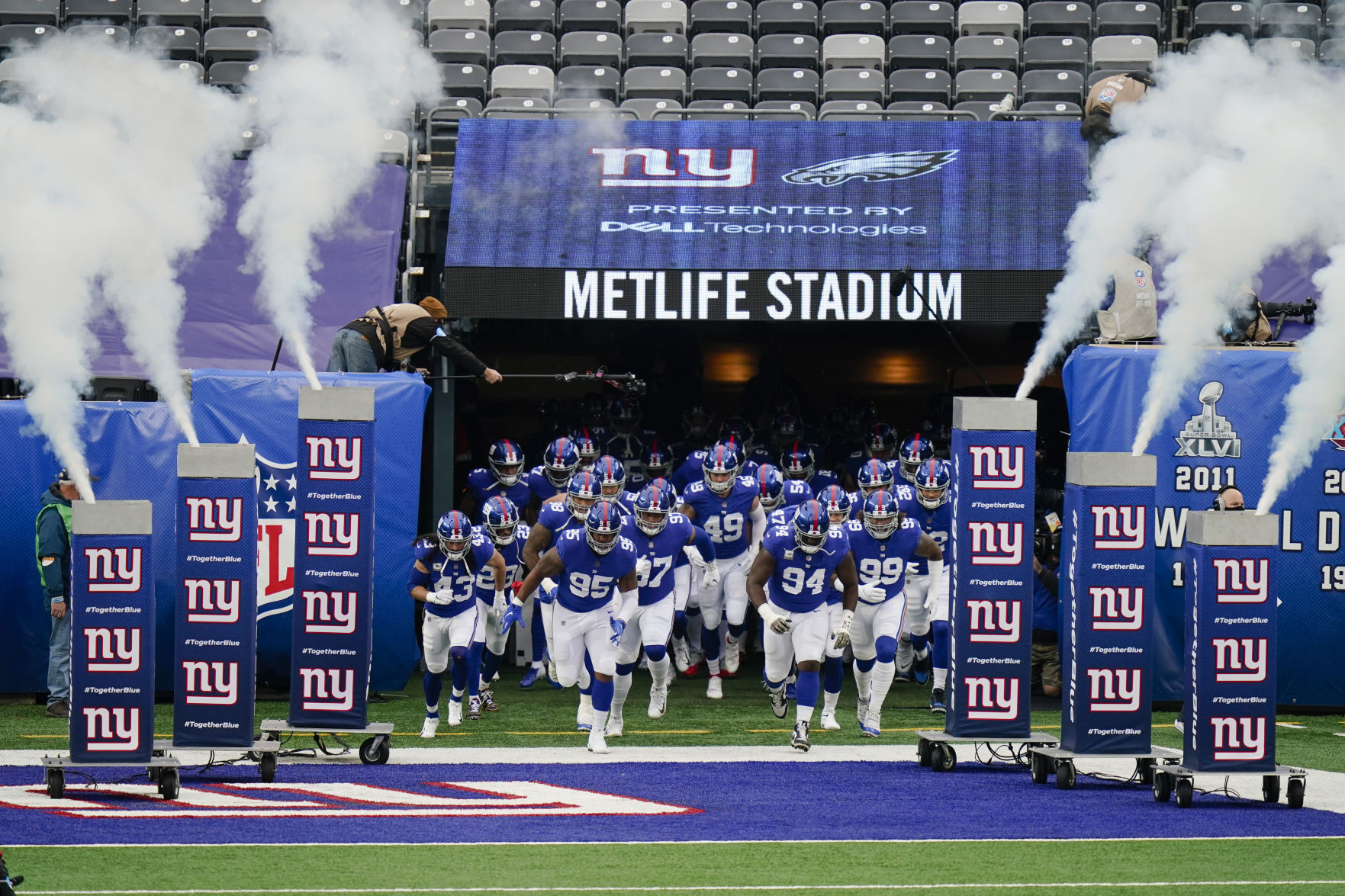 Eagles Giants Football